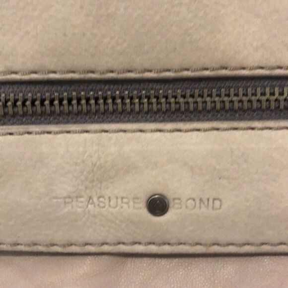 Treasure and Bond suede and leather purse - Picture 4 of 16